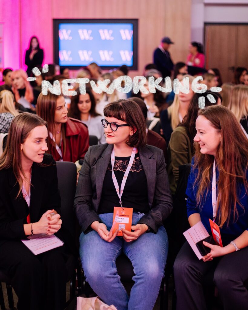 networking na konferencii WomanUp